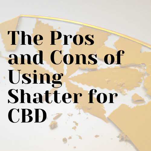 The Pros and Cons of Using Shatter for CBD