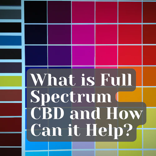 What is Full Spectrum CBD and How Can it Help?